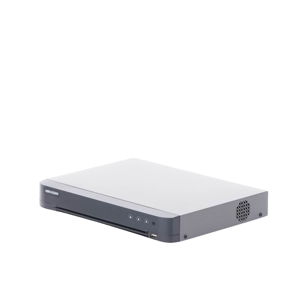 8 Megapixel DVR / 4 TURBOHD Channels + 2 IP Channels / 1 Hard Drive Bay / Audio via Coaxitron