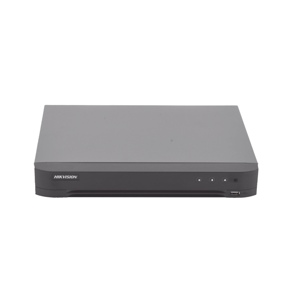 (RECONOCIMIENTO DE ROSTROS) DVR 4 Megapixel / 8 Canales TURBOHD + 4 Canales IP / 1 Bahía de Disco Duro / 1 Canal de Audio / Audio por Coaxitron