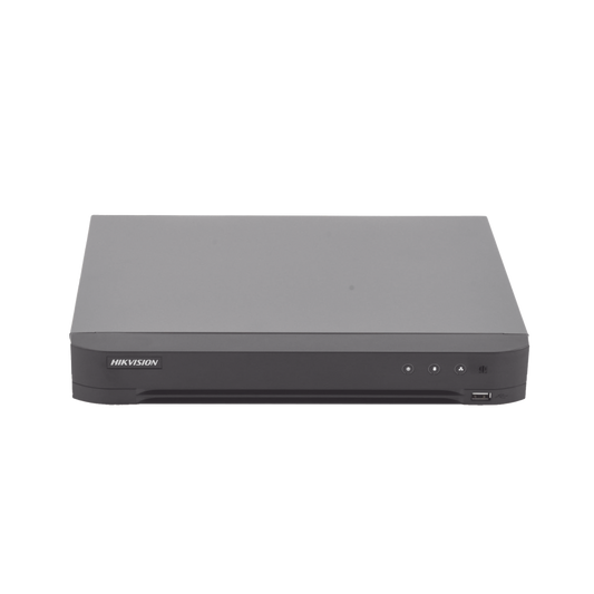 (RECONOCIMIENTO DE ROSTROS) DVR 4 Megapixel / 8 Canales TURBOHD + 4 Canales IP / 1 Bahía de Disco Duro / 1 Canal de Audio / Audio por Coaxitron