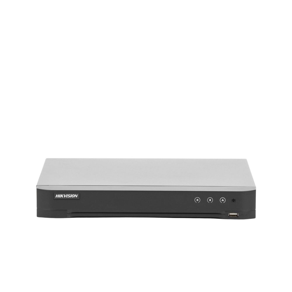 (FACE RECOGNITION) 4 Megapixel DVR / 8 TURBOHD Channels + 4 IP Channels / 1 Hard Drive Bay / 1 Audio Channel / Audio via Coaxitron