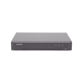 DVR 16 Canales TurboHD + 8 Canales IP / 5 Megapixel Lite - 3K Lite / Acusense (Evita Falsas Alarmas) / Reconocimiento de Rostros (Base de Datos) / Audio por Coaxitron / 1 Bahía de Disco Duro / H.265+