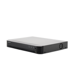 (ACUSENSE / Evita Falsas Alarmas) DVR 4 Megapixel / 16 Canales TURBOHD + 8 Canales IP /  1 Bahía de Disco Duro / Audio por Coaxitron / Salida de Vídeo en Full HD
