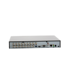 (ACUSENSE / Evita Falsas Alarmas) DVR 4 Megapixel / 16 Canales TURBOHD + 8 Canales IP /  1 Bahía de Disco Duro / Audio por Coaxitron / Salida de Vídeo en Full HD
