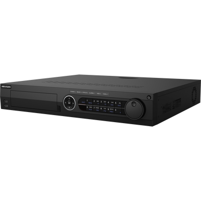 DVR 32 Canales TurboHD + 16 Canales IP / 4 Megapixel / 4 Bahías de Disco Duro / POS / 4 Canales de Audio / Videoanalisis