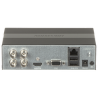 (ACUSENSE / Evita Falsas Alarmas) DVR 3K Lite (5 Megapixel Lite) / 4 Canales TURBOHD + 2 Canales IP / 1 Bahía de SSD / Audio Por Coaxitrion / Detección de Movimiento y Protección Perimetral