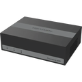 (ACUSENSE / Evita Falsas Alarmas) DVR 3K Lite (5 Megapixel Lite) / 4 Canales TURBOHD + 2 Canales IP / 1 Bahía de SSD / Audio Por Coaxitrion / Detección de Movimiento y Protección Perimetral