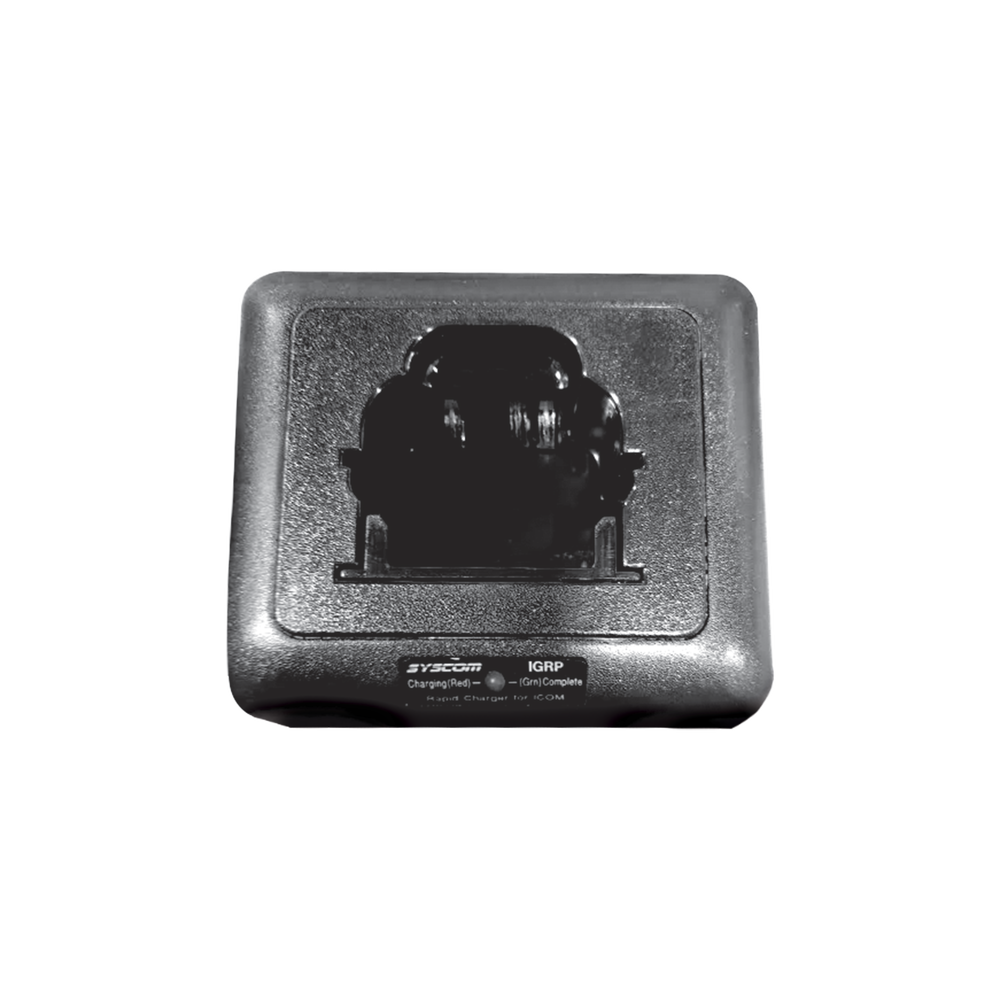 Cargador rápido para radios ICOM ICF-30G/40G.