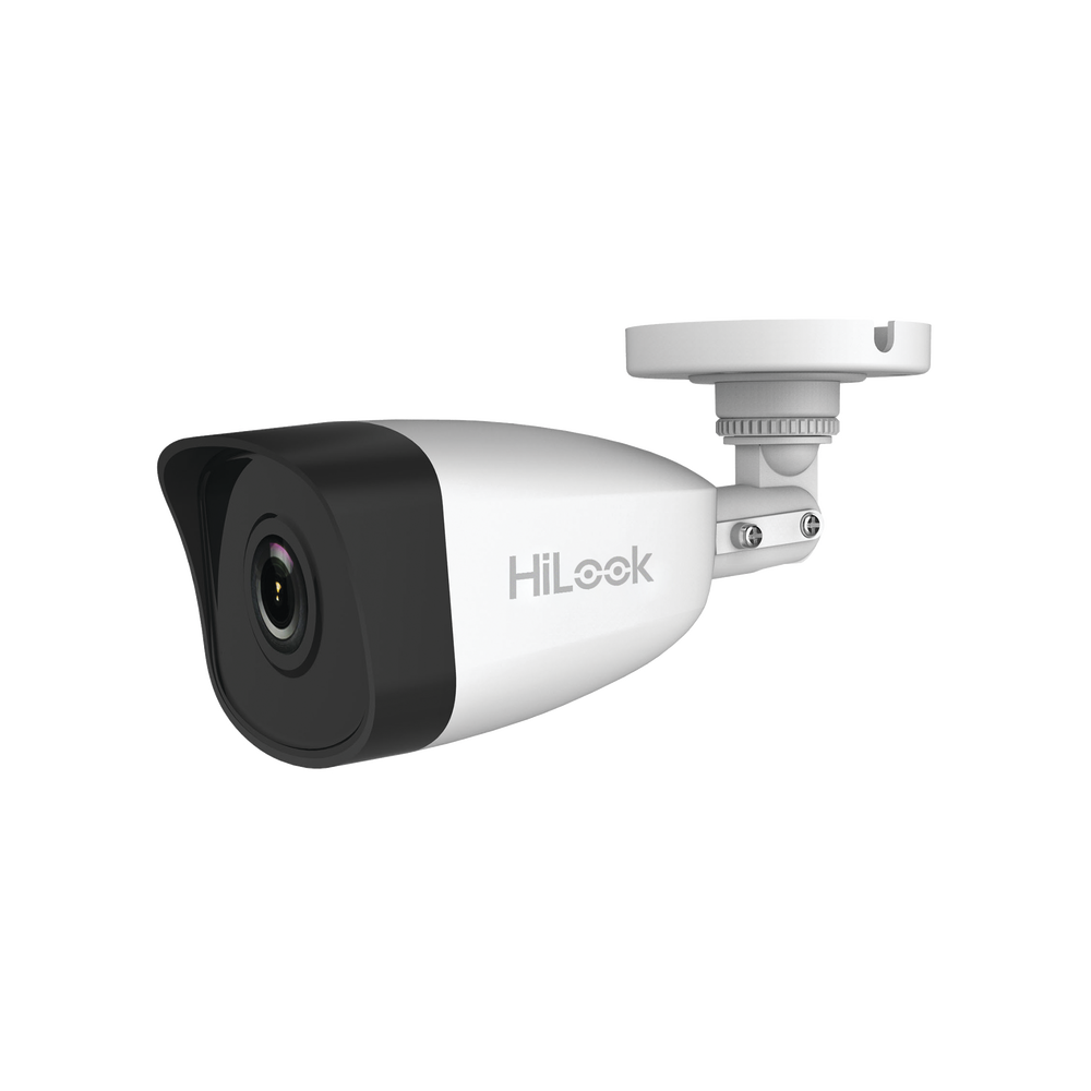 HiLook Series / Bala IP 4 Megapixel / 30 mts IR / Exterior IP67 / PoE / WDR 120 dB / Lente 2.8 mm / H.265+ / Onvif