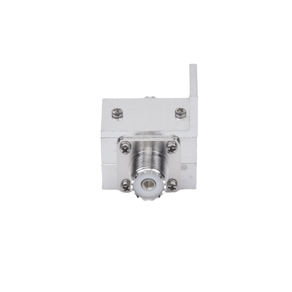 Protector RF Coaxial Contra Descargas Atmosféricas Para 1.5 a 700 MHz Con Ceja Lateral y Conectores UHF Hembra