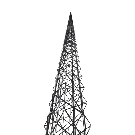Torre de Fibra de Carbono 18.3 metros (60 pies) Autosoportada- ULTRA LIGERA.