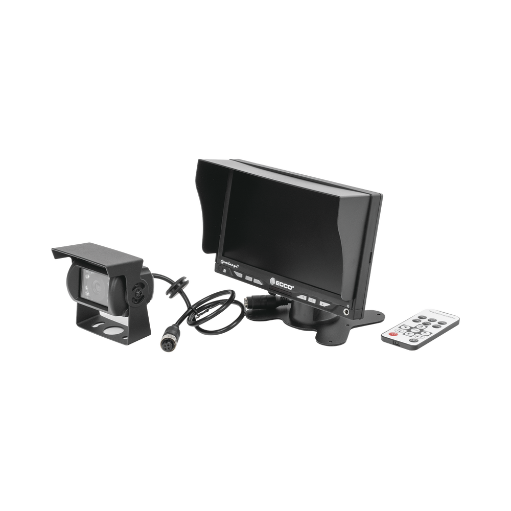 Kit de sistema de reversa con monitor y cámara para Montacargas y Vehículos