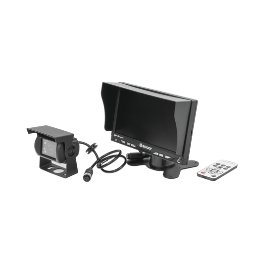 Kit de sistema de reversa con monitor y cámara para Montacargas y Vehículos