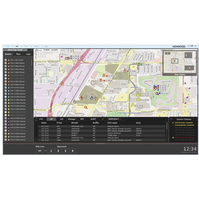 Kit incluye Software de Despacho, Localización GPS y Grabación de Llamadas para KENWOOD