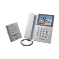 Kit de TV Portero con auricular y funcion de telefono integrado, Monitor a color 4"