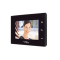 Monitor adicional color negro manos libres con pantalla LCD a color de 7"
