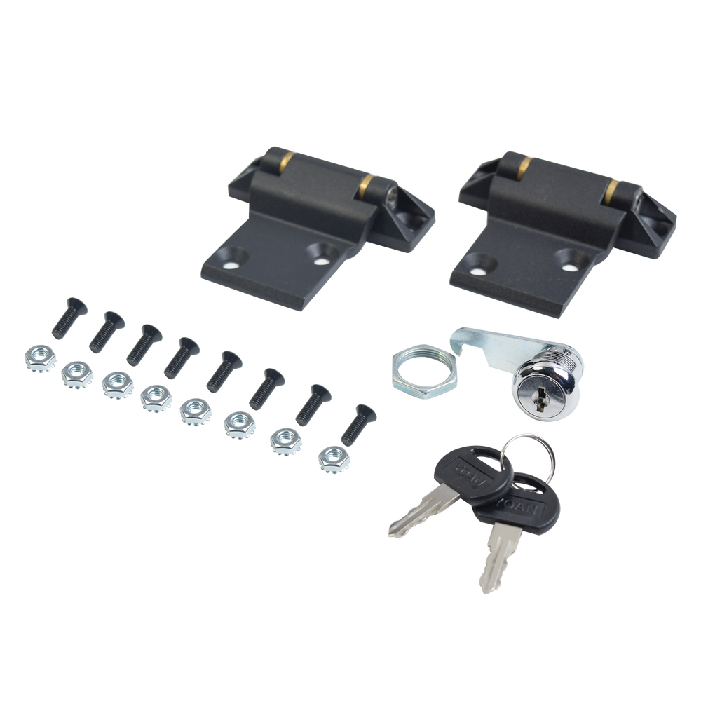 Kit para convertir un Gabinete Fijo SR1906GFP en un Gabinete Abatible.