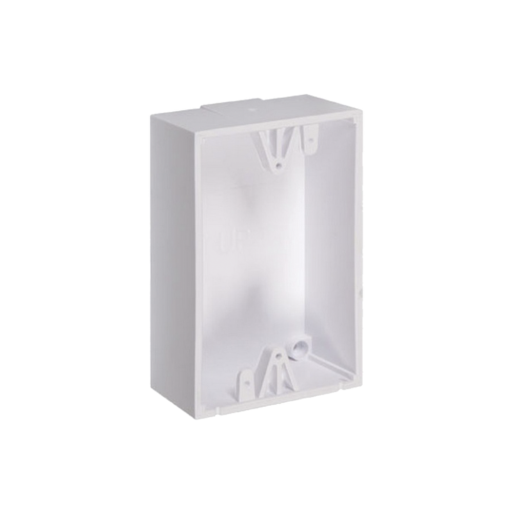 Caja de Montaje Color Blanco para Botones de Emergencia STI