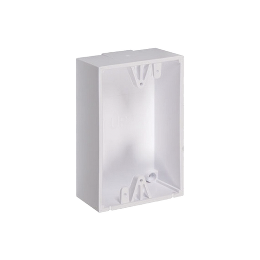 Caja de Montaje Color Blanco para Botones de Emergencia STI