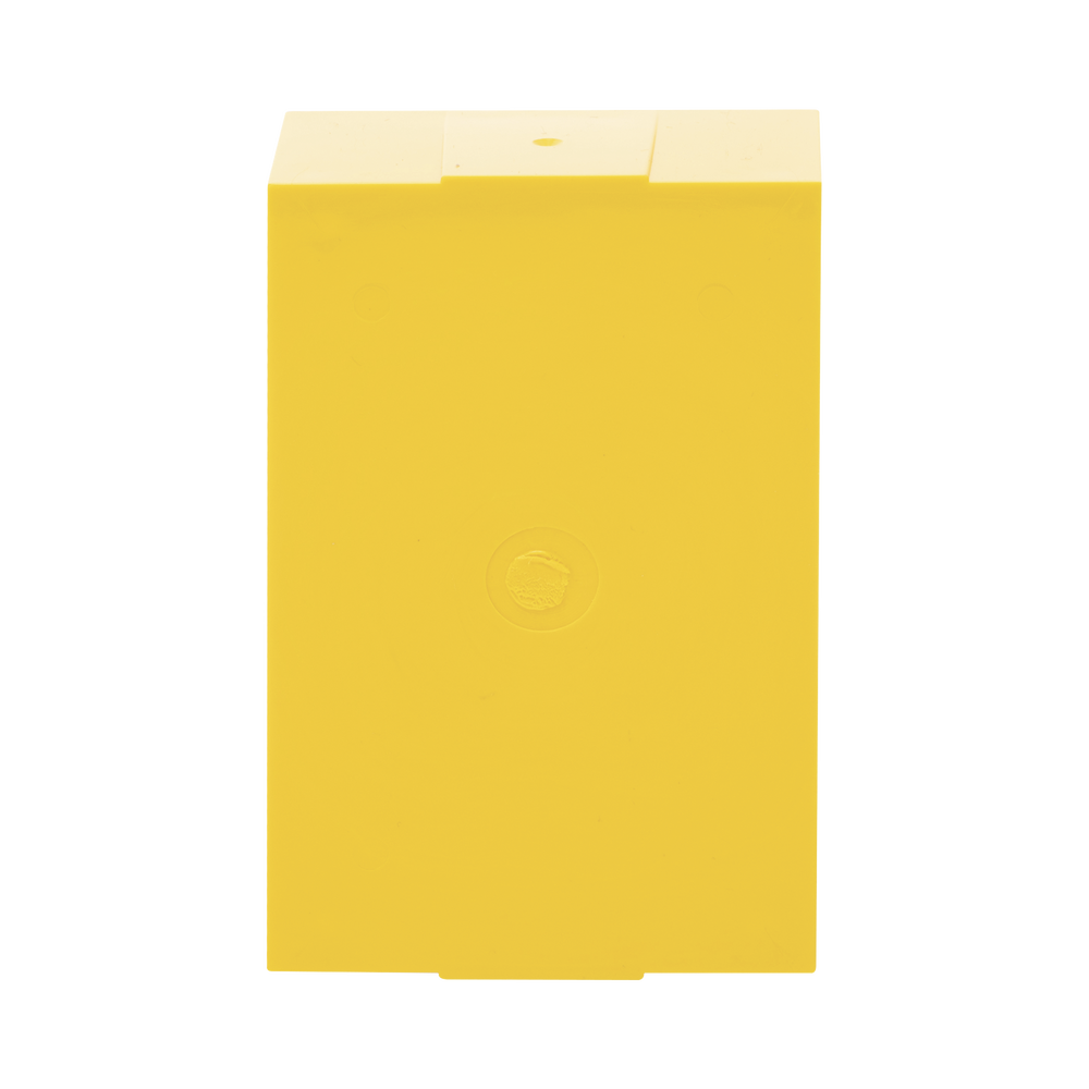 Yellow Mounting Box for STI Emergency Buttons