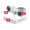 Kit de CCTV 2 Megapíxeles / Incluye Grabadora de 8 Canales / Cámara Turret / Cámara Bala