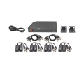 Kit de TRANSCEPTOR ACTIVO DE 8 CANALES / VIDEO+PODER en un solo Cable UTP / 150 metros en 4K, 200 metros en 5 MP/ Envía 36 Vcc y Recibe 12 Vcc / TODO INCLUIDO PARA RACK / Compatible con cámaras HD-TVI/CVI/AHD/CVBS / INSTALACIÓN LIMPIA