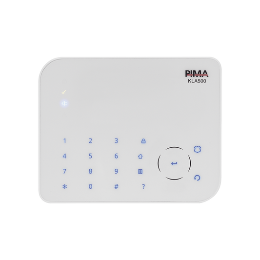 Teclado LED para Armar/Desarma, Compatible con panel FORCE. Teclas Touch