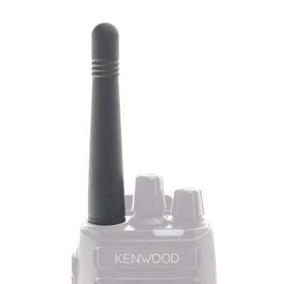 Antena recortada VHF (146-162 MHz) con conector SMA para radios Kenwood
