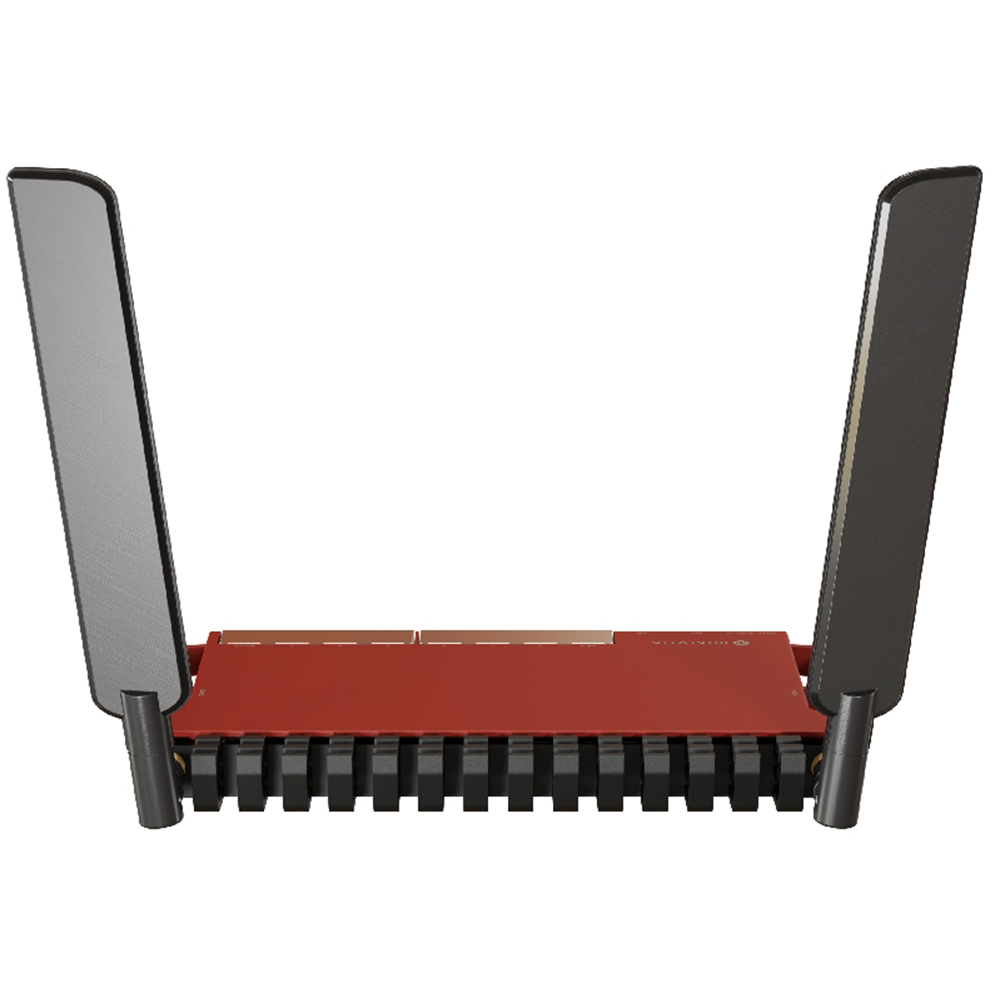 Router Board, 8 Gigabit Ports + 1 Passive PoE-Out port, 1 SFP Port, Wi-Fi 6 at 2.4Ghz, 4 dBi Antennas,