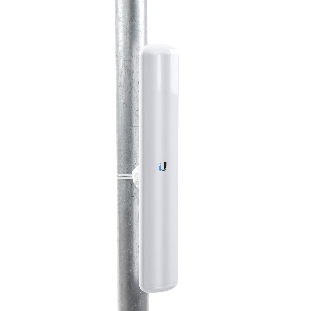 2x2 MIMO airMAX LiteAP AC Base Station up to 450 Mbps, 5 GHz (5150 - 5875 MHz) with integrated 16 dBi antenna and 120-degree coverage