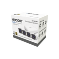 Sistema Completo de 4 Cámaras Bala TURBOHD 720p / DVR 8 Canales / P2P / 4 juegos de cable de 18mts