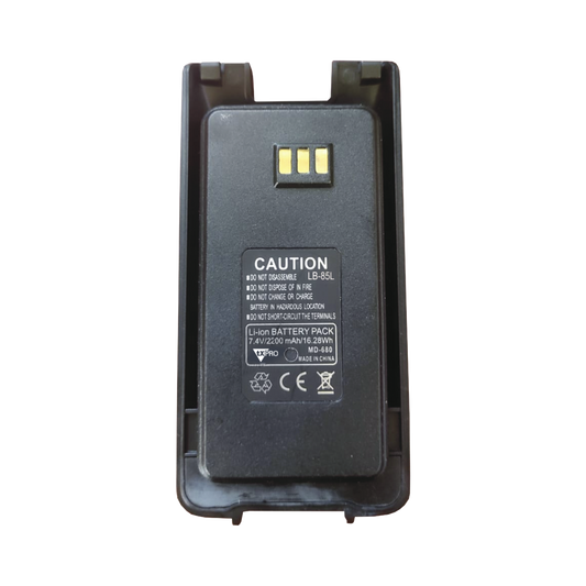 Batería de li-Ion de 2200 mAh compatible con radios TX680
