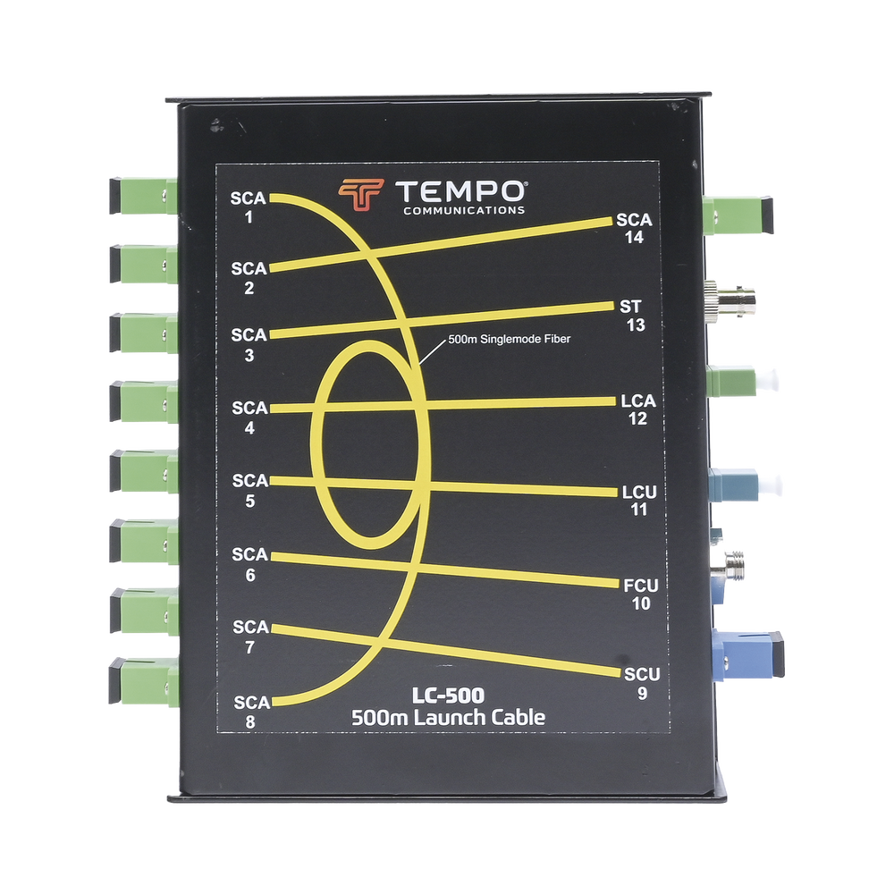 500 Meter SC/APC Singlemode Launch Coil