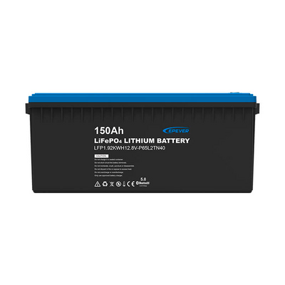 Batería de Litio LiFePO4 / 12.8V 150Ah / 1920 Wh / IP65 / Bluetooth / 6000+ Ciclos / Protecciones Múltiples / Conexión S