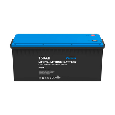 Batería de Litio LiFePO4 / 12.8V 150Ah / 1920 Wh / IP65 / Bluetooth / 6000+ Ciclos / Protecciones Múltiples / Conexión S