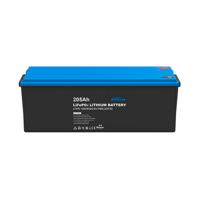 Batería de Litio LiFePO4 / 25.6V 206Ah 5.27 kWh / IP65 / Bluetooth / 100A Contínuo / 200A Máximo / >4000 Ciclos 80% DOD 