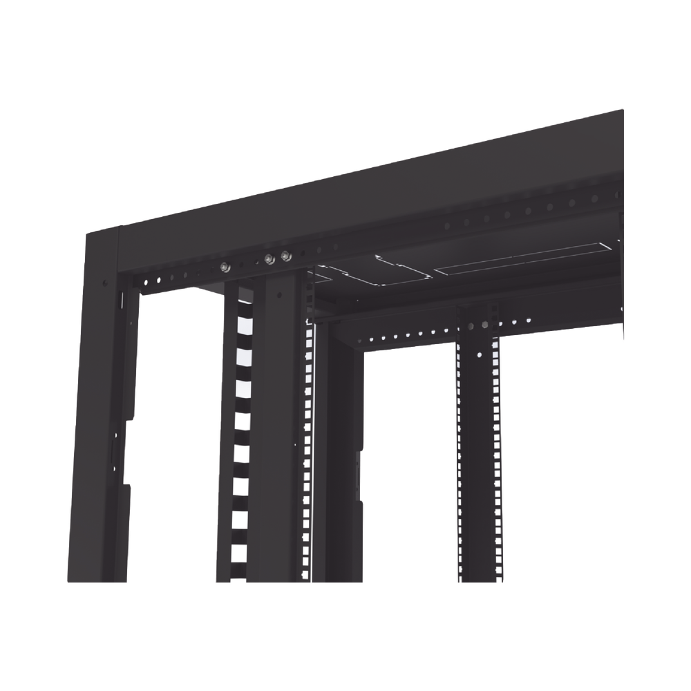 Gabinete Profesional de Piso para Telecomunicaciones de 12UR, 1000 mm Profundidad.