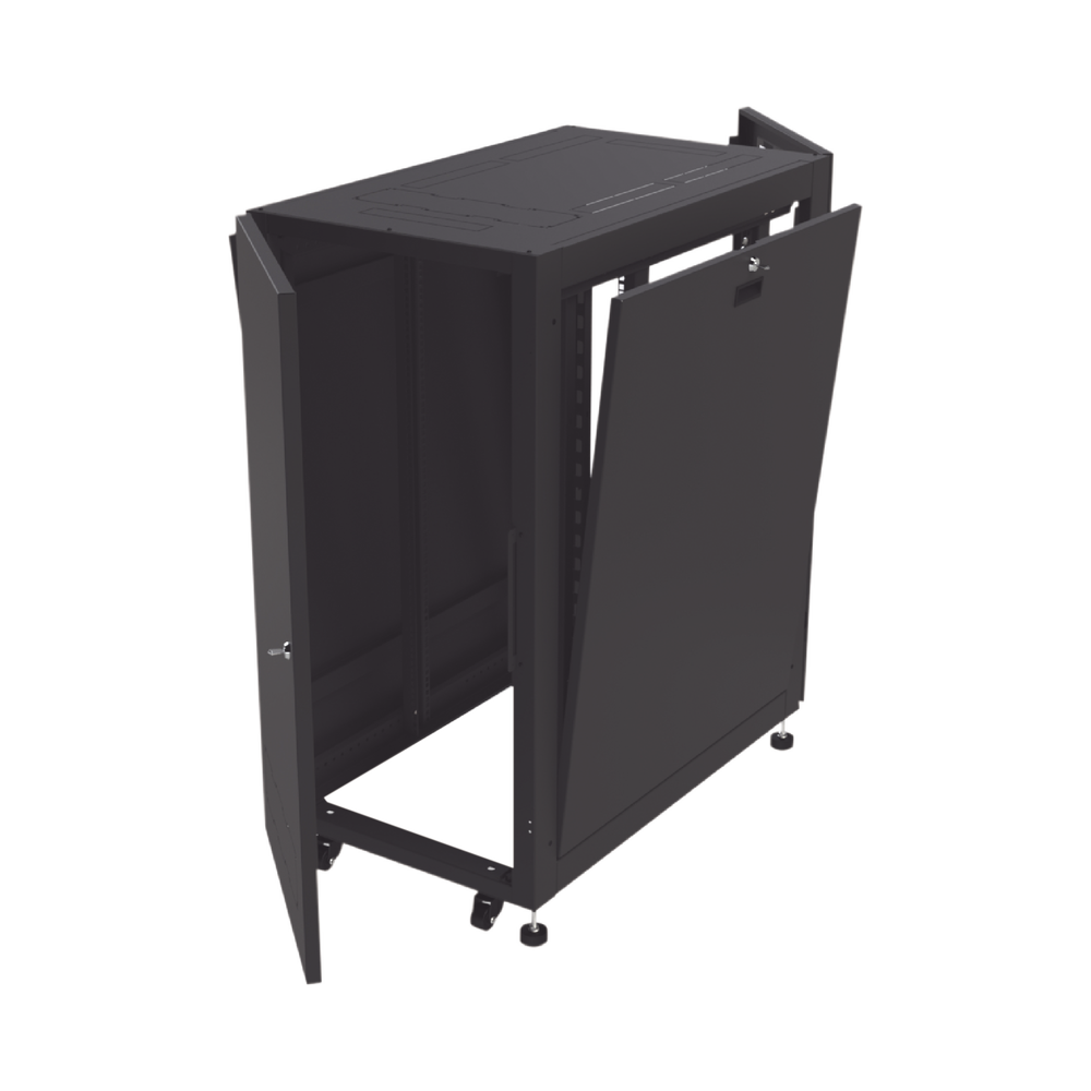 Professional 24U Telecommunications Cabinet, 600mm Wide x 1000mm Deep.