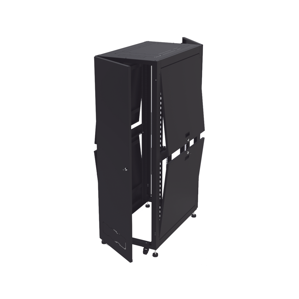 Gabinete Profesional para Telecomunicaciones de 37UR, 600 mm de Ancho x 1000 mm de Profundidad.