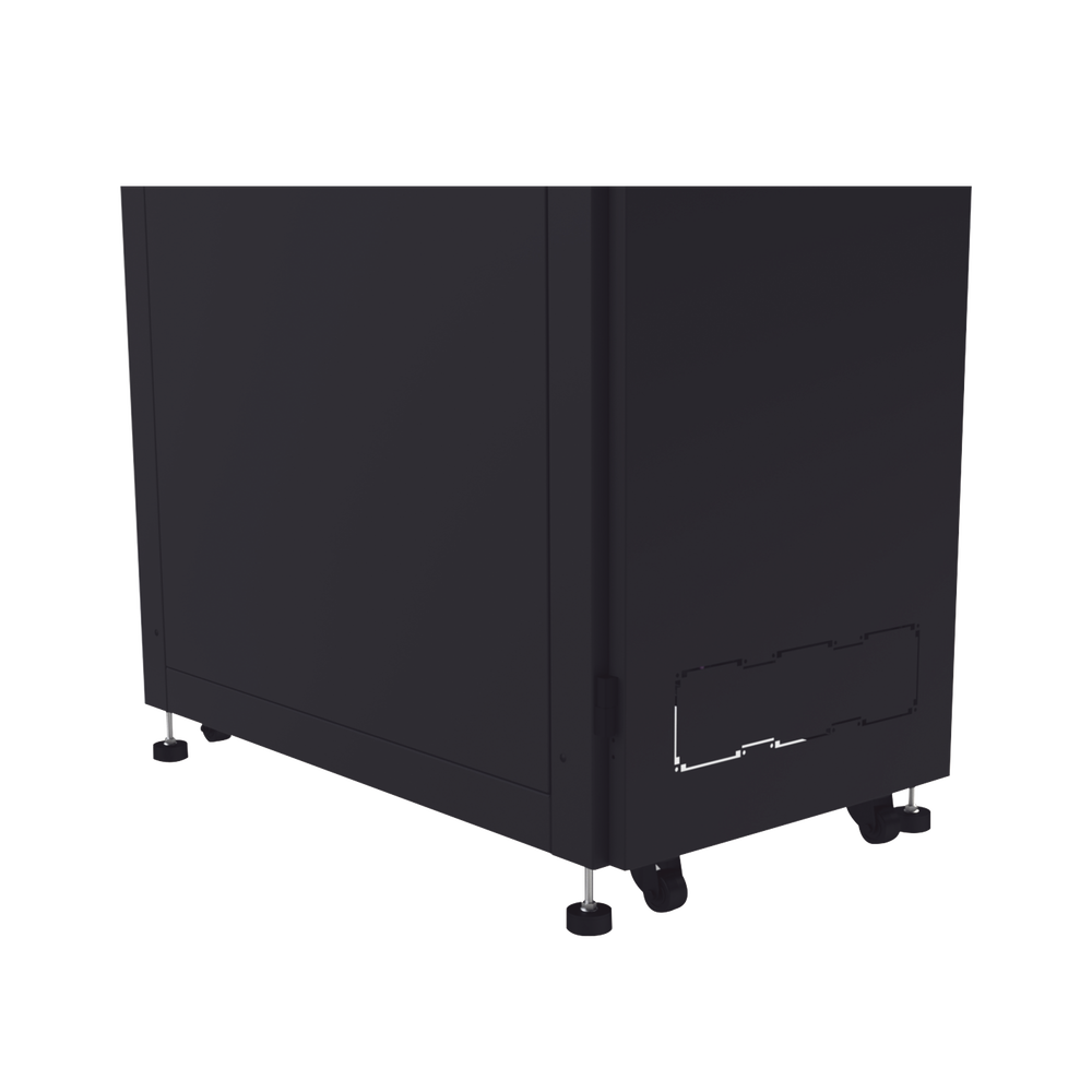 Gabinete Profesional para Telecomunicaciones de 37UR, 600 mm de Ancho x 1000 mm de Profundidad.