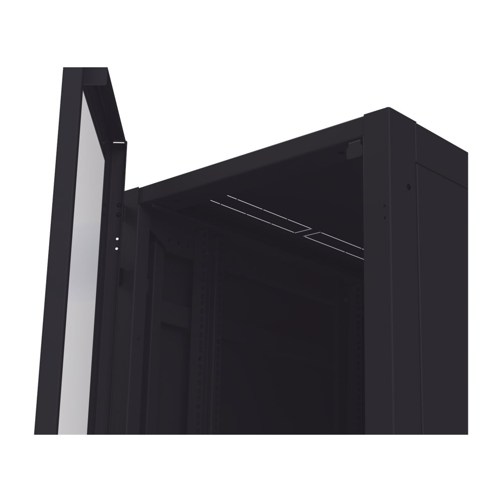 Gabinete Profesional para Telecomunicaciones de 37UR, 600 mm de Ancho x 1000 mm de Profundidad.