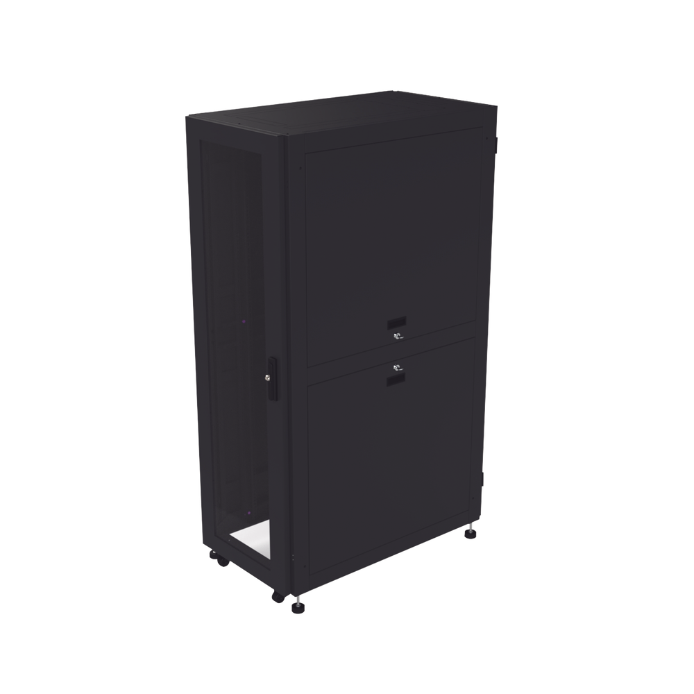 Gabinete Profesional para Telecomunicaciones de 37UR, 600 mm de Ancho x 1000 mm de Profundidad.