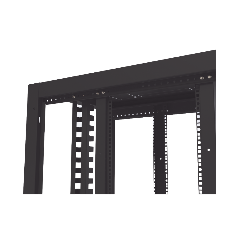 Standard 19" Rack Mount Telecommunications Cabinet, 42RU, 600mm Width x 1000mm Depth. Made of Steel.