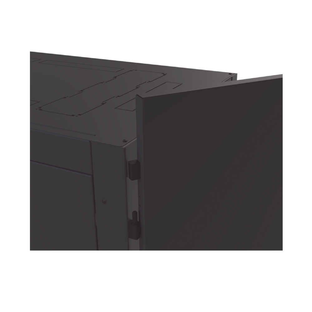 Standard 19" Rack Mount Telecommunications Cabinet, 42RU, 600mm Width x 1000mm Depth. Made of Steel.