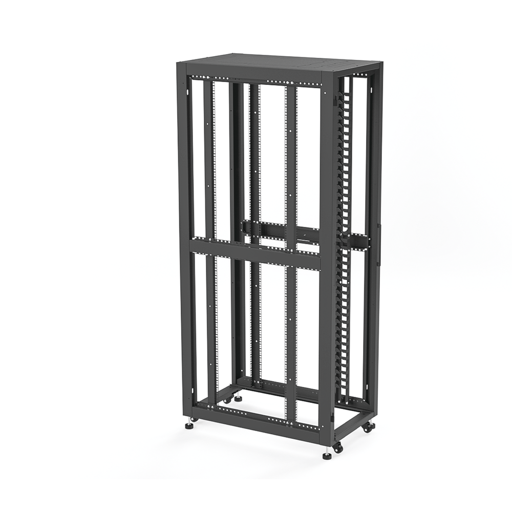 Gabinete Profesional para Telecomunicaciones de 45UR, 600 mm de Ancho x 1000 mm de Profundidad.