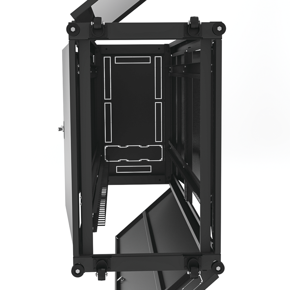 Gabinete Profesional para Telecomunicaciones de 45UR, 600 mm de Ancho x 1000 mm de Profundidad.