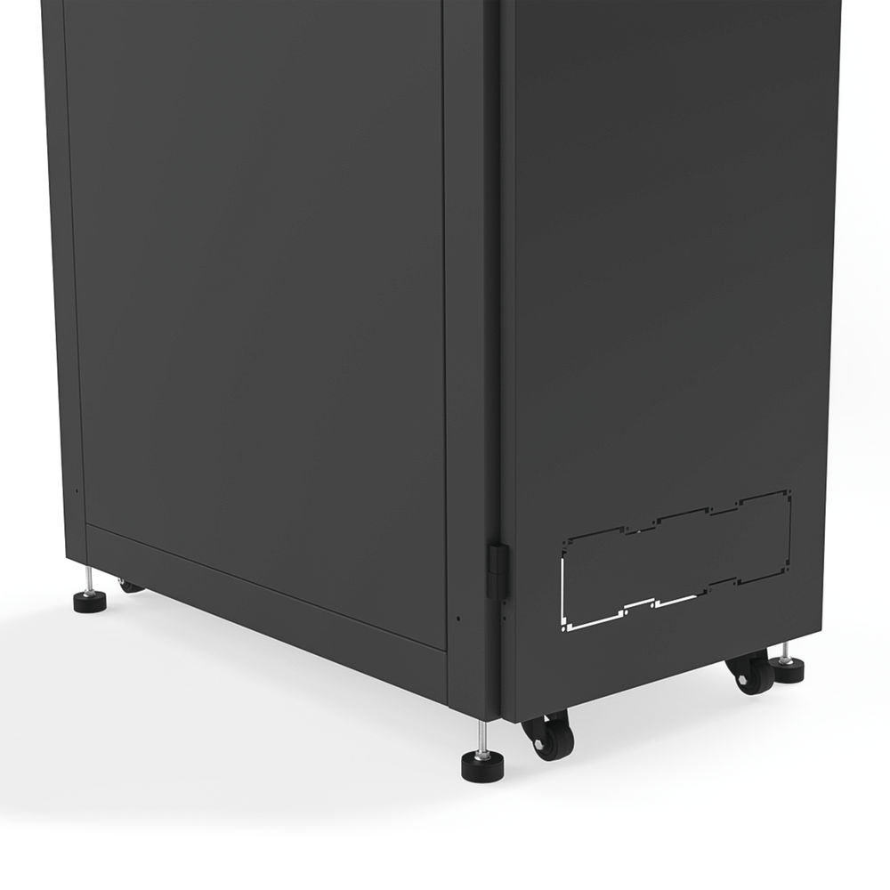 Gabinete Profesional para Telecomunicaciones de 45UR, 600 mm de Ancho x 1000 mm de Profundidad.