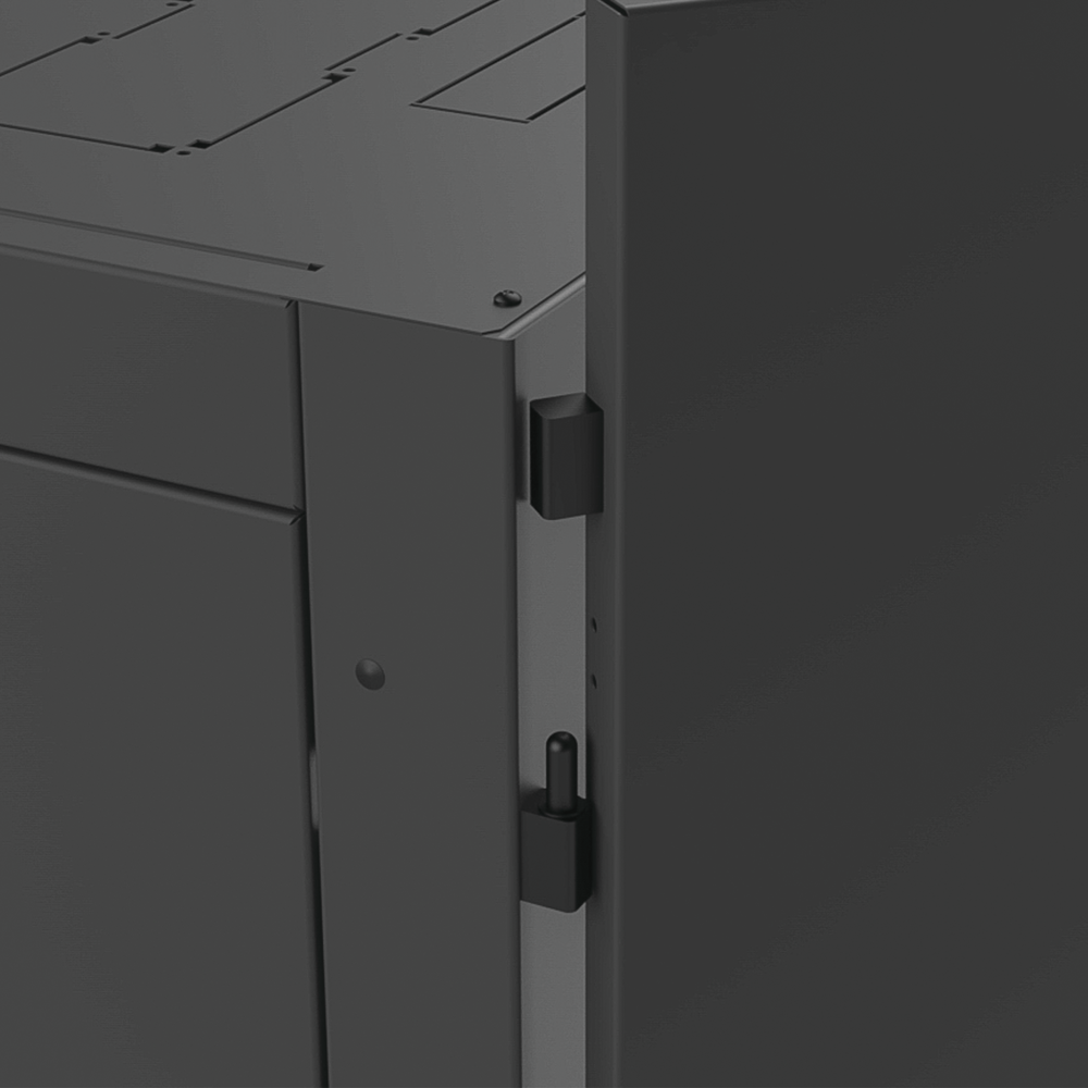 Gabinete Profesional para Telecomunicaciones de 45UR, 600 mm de Ancho x 1000 mm de Profundidad.