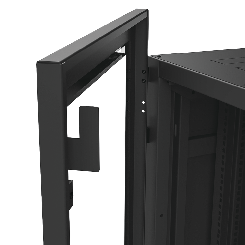 Gabinete Profesional para Telecomunicaciones de 48UR, 600 mm de Ancho x 1000 mm de Profundidad.