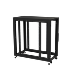 Gabinete Profesional para Telecomunicaciones de 24UR, 600 mm de Ancho x 1200 mm de Profundidad.