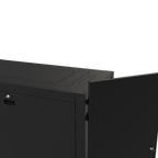 Gabinete Profesional para Telecomunicaciones de 24UR, 600 mm de Ancho x 1200 mm de Profundidad.
